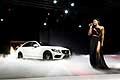 Mercedes-Benz Classe C ad accompagnare la presentazione della casa automobilistica la cantante americana Kelly Rowland